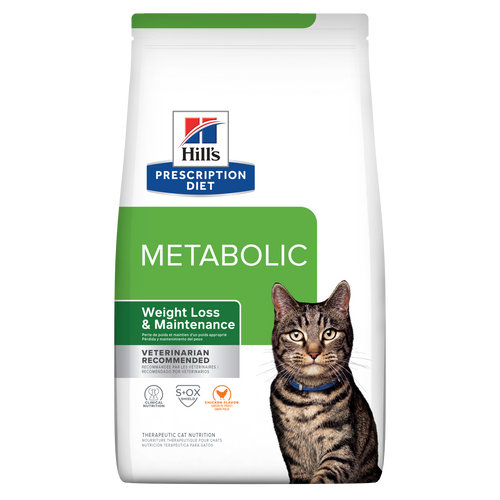 Reducción de peso y mantenimiento de por vida para gatos con sobrepeso y obesos.